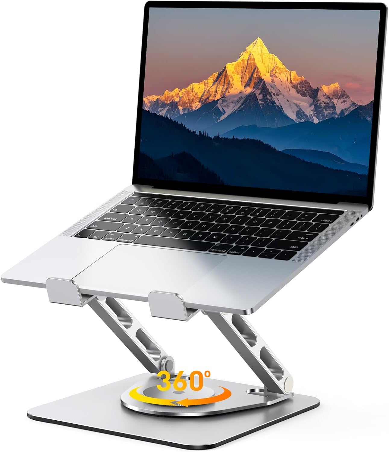 Adjustable Laptop Stands for Desk Use with Rotation, Cooling, and Storage Options