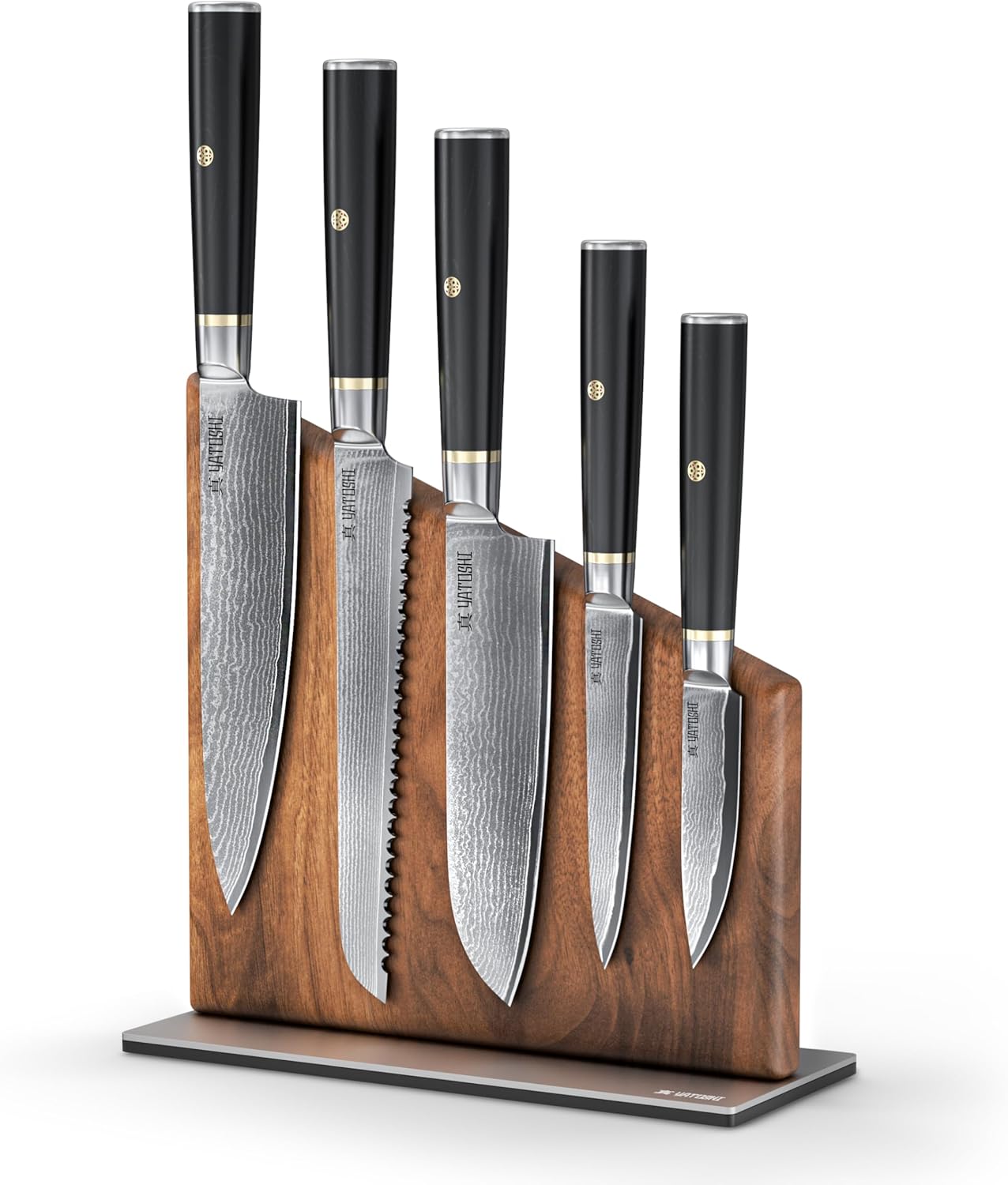 Damascus Steel Kitchen Knife Sets for Home Chefs